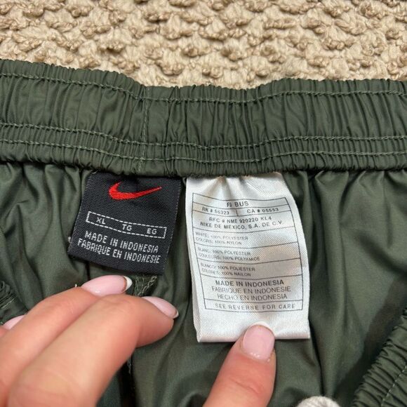 Mens NIKE 90’s Swoosh Logo Zip Off Windbreaker Pants Size XL - Picture 11 of 14